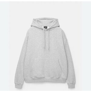 Pull and Bear White Hoodie